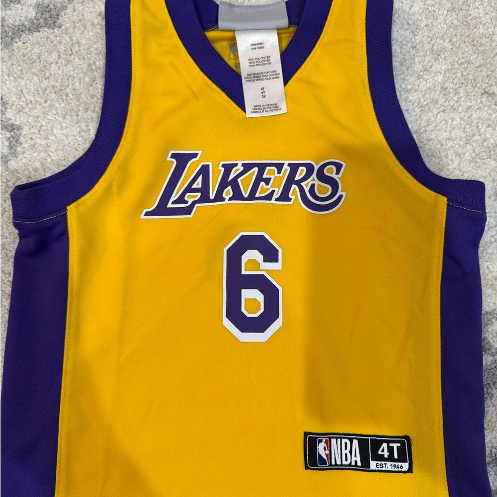 Nike Toddler Lakers Jersey - Gold and Purple